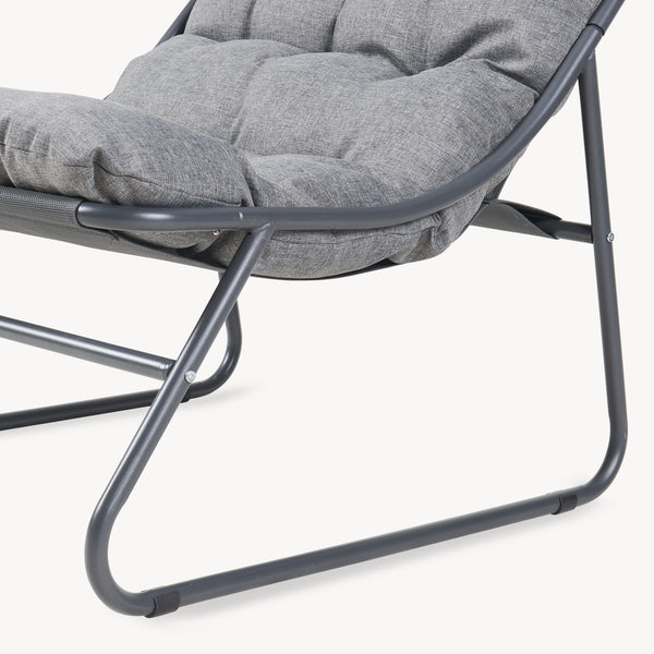 Set Salottino Malmö di 3 Mobili da Giardino con 2 Poltrone e Tavolino Rotondo casa.pro

