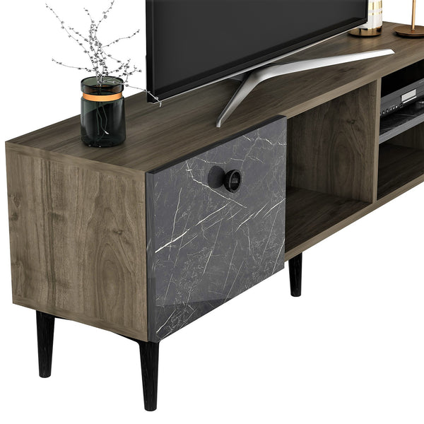 Tavolino TV Nannestad 45x120x30 cm in vari colori [en.casa]