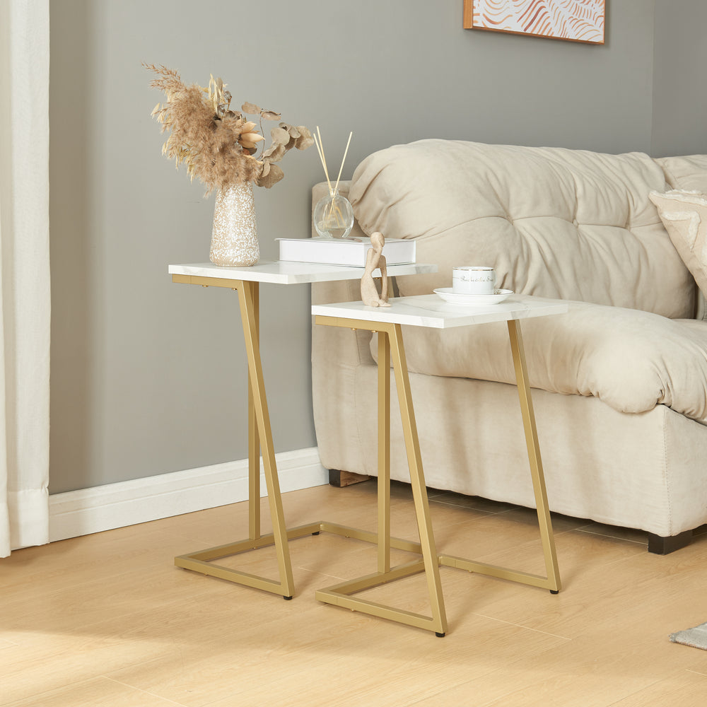 Tavolino Salem set da 2 [en.casa]