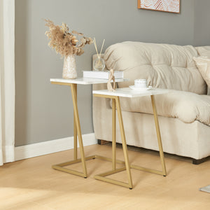 Tavolino Salem set da 2 [en.casa]