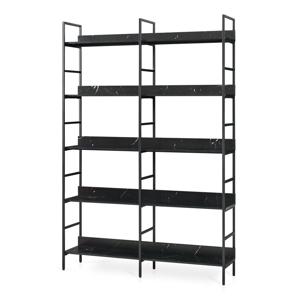 Libreria Noskik Scaffale da Terra con Ripiani 180 x 120 x 30 cm [en.casa]

