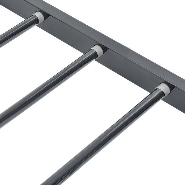 Struttura Letto in Acciaio con Testiera e Pediera [en.casa]