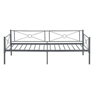 Struttura Divano a 2-3 Posti di Seduta Letto Singolo in Acciaio 90 x 200 cm Sofa Decorativa in Metallo - Vari Colori