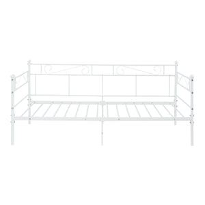 Letto in metallo Granada 90x200 cm acciaio [en.casa]