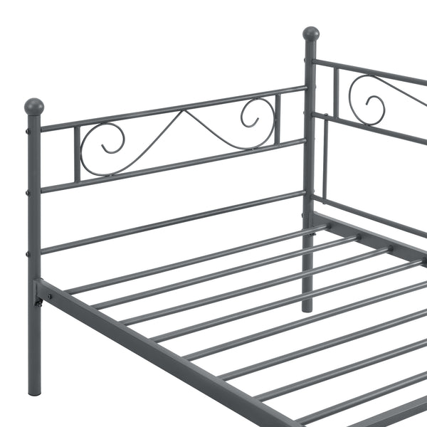 Struttura Divano Kerava in Acciaio Letto Singolo 90 x 200 cm - Vari Colori [en.casa]