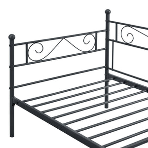 Struttura Divano Kerava in Acciaio Letto Singolo 90 x 200 cm - Vari Colori [en.casa]