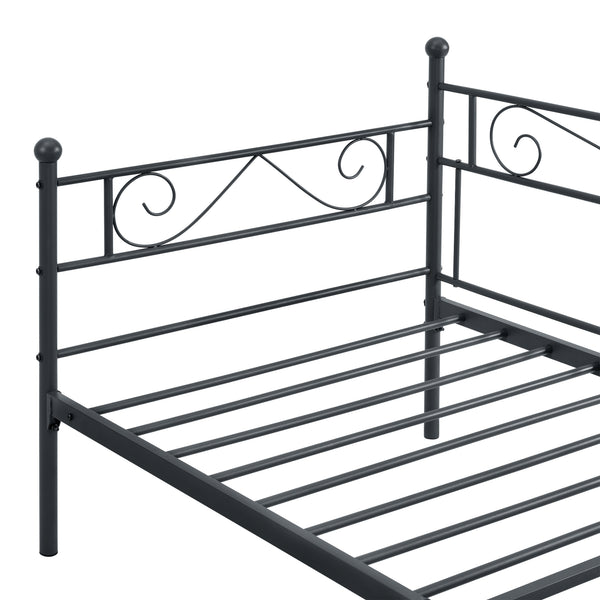 Struttura Divano Kerava in Acciaio Letto Singolo 90 x 200 cm - Vari Colori [en.casa]