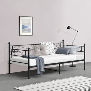 Struttura Divano Kerava in Acciaio Letto Singolo 90 x 200 cm - Vari Colori [en.casa]