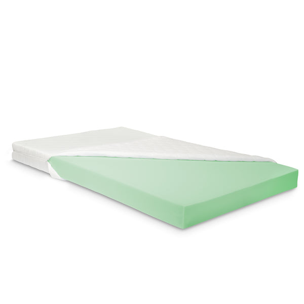 Divano Kerava in Acciaio Letto Singolo con Materasso a Schiuma Fredda 90 x 200 cm - Vari Colori [en.casa]

