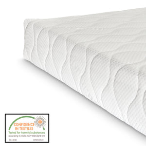 Divano Kerava in Acciaio Letto Singolo con Materasso a Schiuma Fredda 90 x 200 cm - Vari Colori [en.casa]

