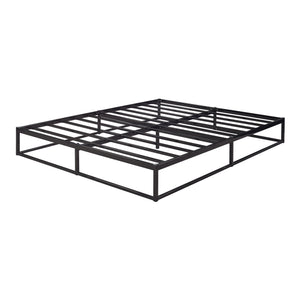 Struttura Letto Trerunta in Acciaio Nero [en.casa]