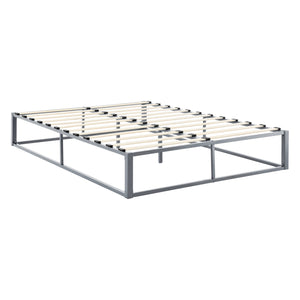 Letto in metallo Creta con materasso in schiuma fredda in vari colori e dimensioni [en.casa]