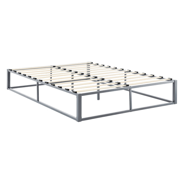 Letto in metallo Creta con materasso in schiuma fredda in vari colori e dimensioni [en.casa]