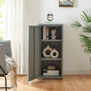 Armadio a Colonna Burlöv in Metallo Mobile per Archivio 88 x 40 x 35 cm - Vari Colori [en.casa] 
