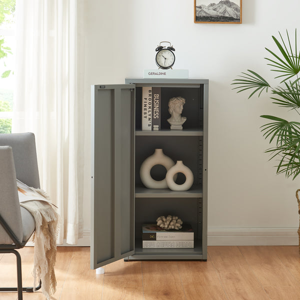 Armadio a Colonna Burlöv in Metallo Mobile per Archivio 88 x 40 x 35 cm - Vari Colori [en.casa] 