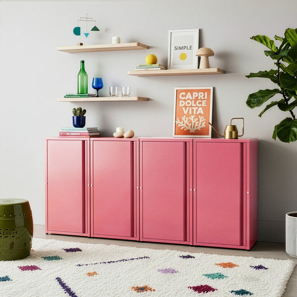 Armadio a Colonna Burlöv in Metallo Mobile per Archivio 88 x 40 x 35 cm - Vari Colori [en.casa] 