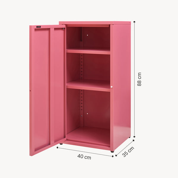 Armadio a Colonna Burlöv in Metallo Mobile per Archivio 88 x 40 x 35 cm - Vari Colori [en.casa] 