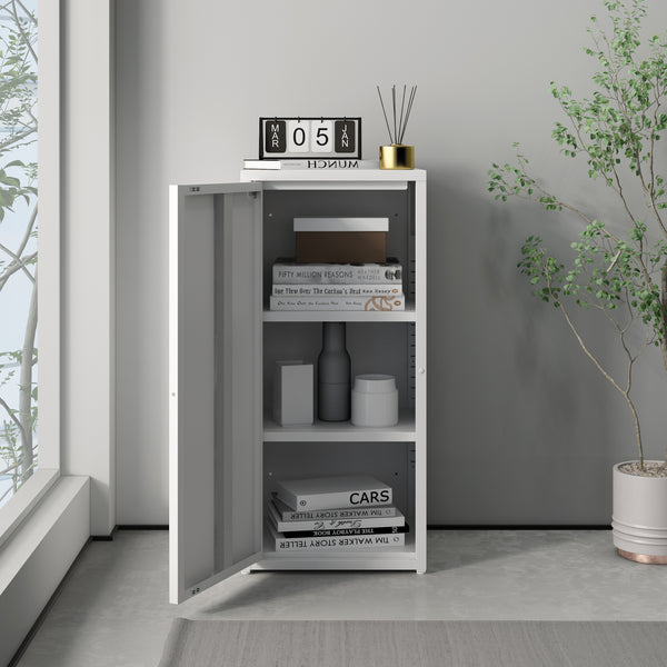 Armadio a Colonna Burlöv in Metallo Mobile per Archivio 88 x 40 x 35 cm - Vari Colori [en.casa] 