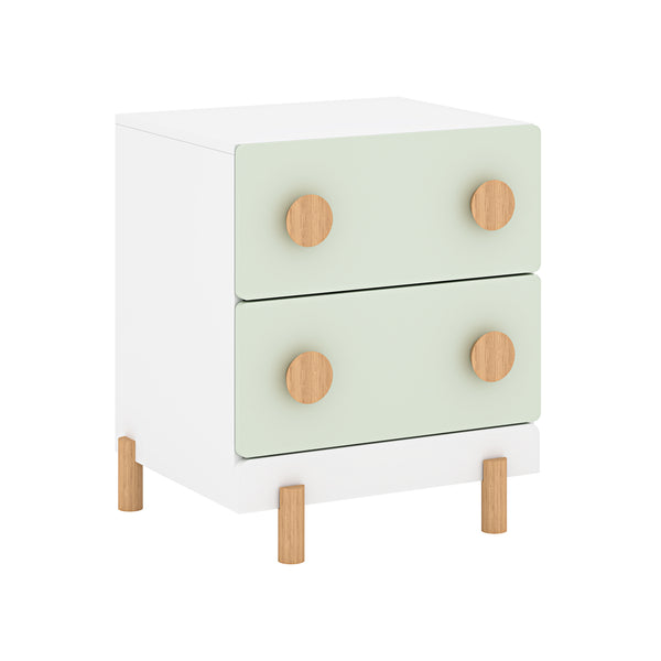 Comodino per Cameretta Vaarentaa 47x40x35 cm [en.casa]