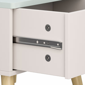 Comodino per bambini Sandnes 31x38x30 cm [en.casa]