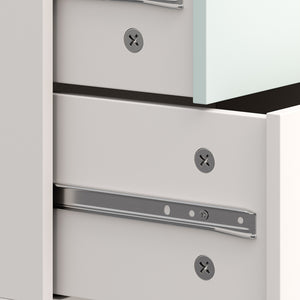 Cassettiera per bambini Sandnes con 3 cassetti [en.casa]