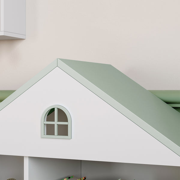 Libreria Vipsali per Cameretta a Forma di Casa 107 x 83 x 30 cm [en.casa]