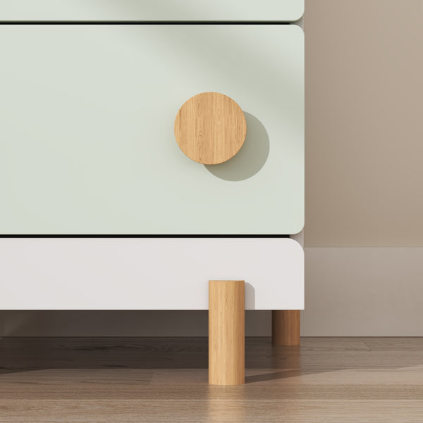 Comodino per Cameretta Vaarentaa 47x40x35 cm [en.casa]
