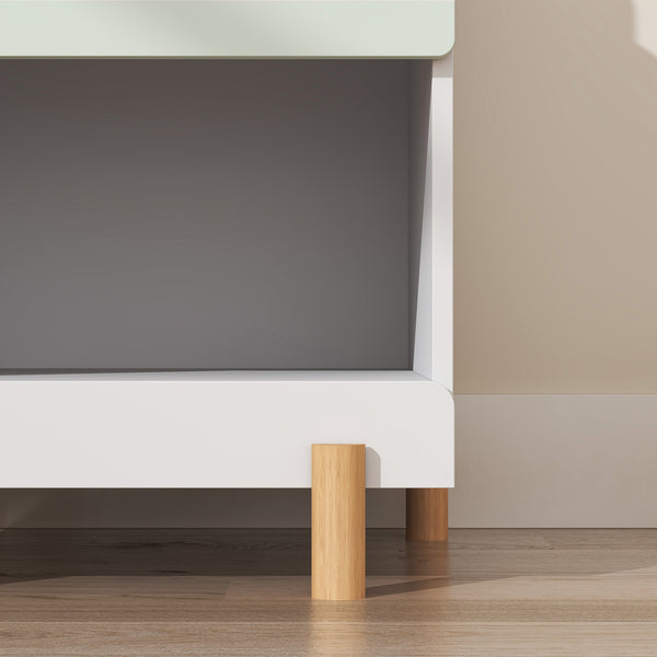 Comodino per Cameretta Vaarentaa 47x40x35 cm [en.casa]