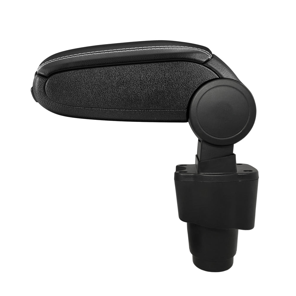 Bracciolo Centrale con Vano Portaoggetti per Auto Poggiabraccio per Automobile Specificata in Marca - Rivestimento in Similpelle/Tessuto - Dacia Sandero II