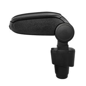 Bracciolo Centrale con Vano Portaoggetti per Auto Poggiabraccio per Automobile Specificata in Marca - Rivestimento in Similpelle/Tessuto - Dacia Sandero II