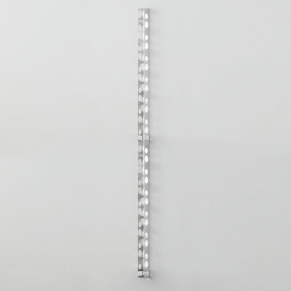 Portabottiglie Pensile da Vino in Vari Misure Supporto in Acciaio per 6/12/24 Bottiglie Cantinetta da Parete in Metallo Scaffale per Bottiglie da Vino