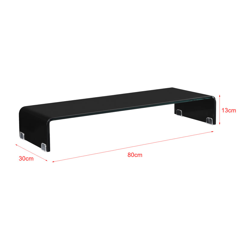 Schizzo in scala Supporto di Rialzo Monitor/TV/PC Portatile Mobile in Vetro Base per Schermi