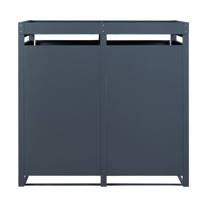 Contenitore per bidoni Valkeakoski antracite in varie dimensioni [en.casa]