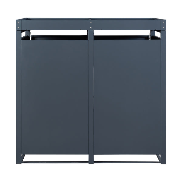 Contenitore per bidoni Valkeakoski antracite in varie dimensioni [en.casa]