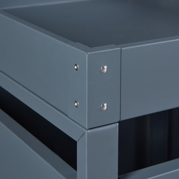 Contenitore per bidoni Valkeakoski antracite in varie dimensioni [en.casa]