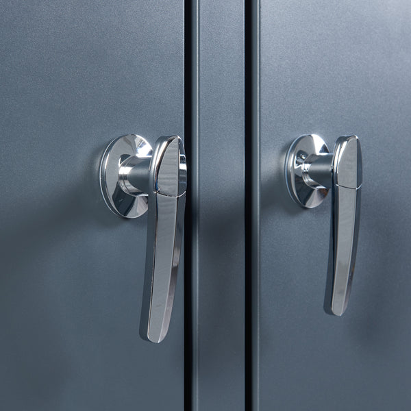 Contenitore per bidoni Valkeakoski antracite in varie dimensioni [en.casa]