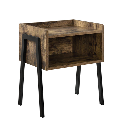 Comodino Andernach 52x42x35 cm color legno en.casa - premiumXL