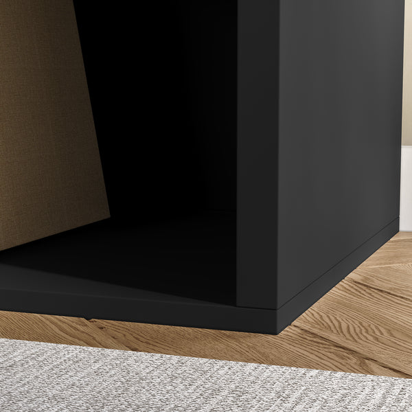 Comodino Nand con Cassetto e Vano Aperto 55x49x39 [en.casa] 