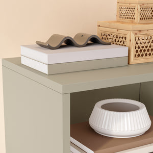 Comodino con Cassetto e Vano Aperto in Set o Singolare [en.casa] 