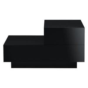 Comodino da Notte a 2 Cassetti 38 x 70 x 35 cm Cassettiera e Portaoggetti Mobile da Divano/Letto Posizione a Destra - Vari Colori