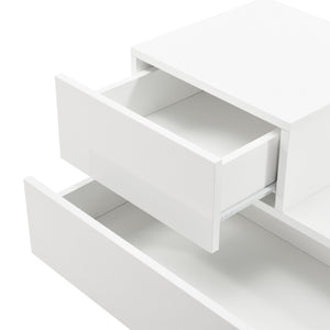 Comodino Sebokeng con 2 Cassetti [en.casa] 
