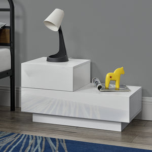 Comodino Sebokeng con 2 Cassetti [en.casa] 