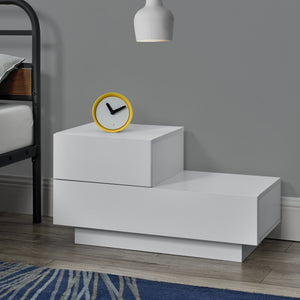 Comodino Sebokeng con 2 Cassetti [en.casa] 