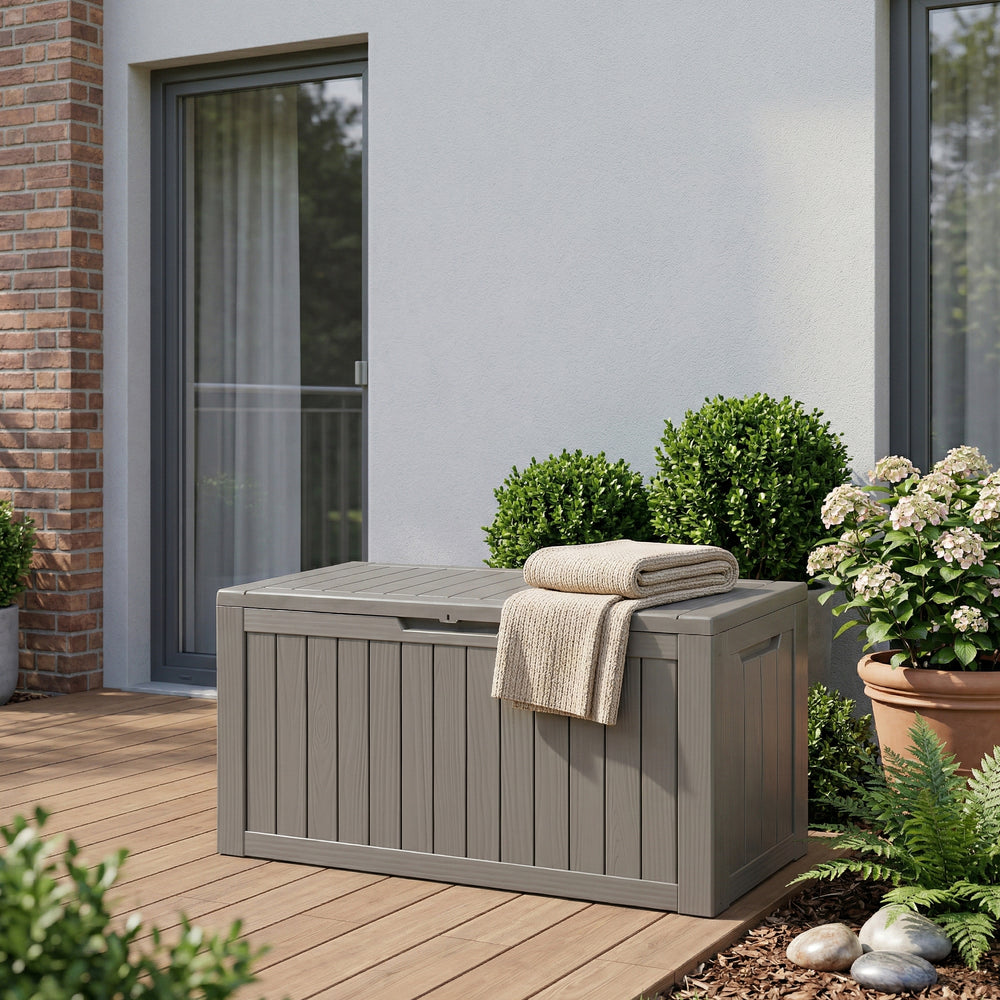 Baule da Giardino Vades Contenitore Multiuso 117 x 47 x 59 cm casa.pro