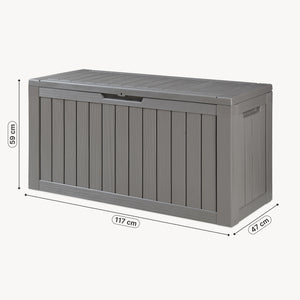 Baule da Giardino Vades Contenitore Multiuso 117 x 47 x 59 cm casa.pro
