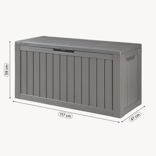 Baule da Giardino Vades Contenitore Multiuso 117 x 47 x 59 cm casa.pro