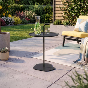 Tavolino Rotondo da Giardino Calimera con Manico casa.pro