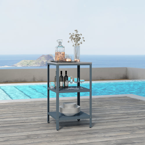 Scaffale da esterno Bolognano 92x50x50 cm [casa.pro]