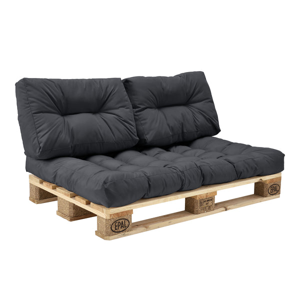 Cuscino per Mobili Pallet Bancali EPAL Divano Panca da Giardino [en.casa]