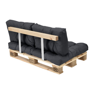Cuscino per Mobili Pallet Bancali EPAL Divano Panca da Giardino [en.casa]
